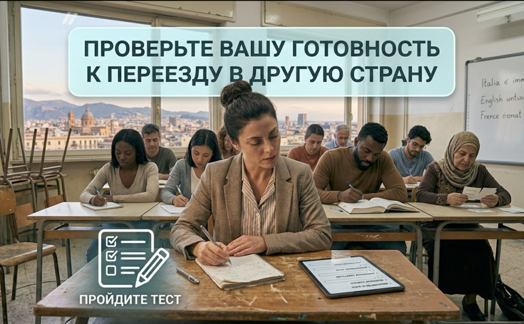 Тест: Готовность к переезду в другую страну